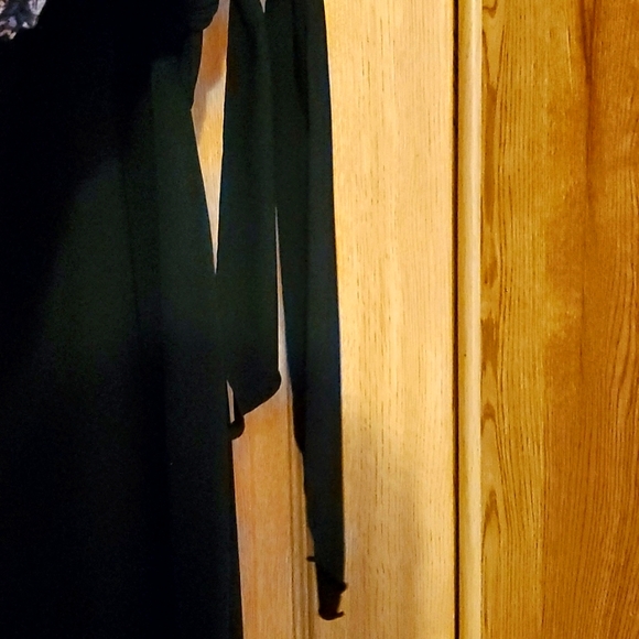 Ann Taylor LOFT Black Wrap Dress - Picture 3 of 8